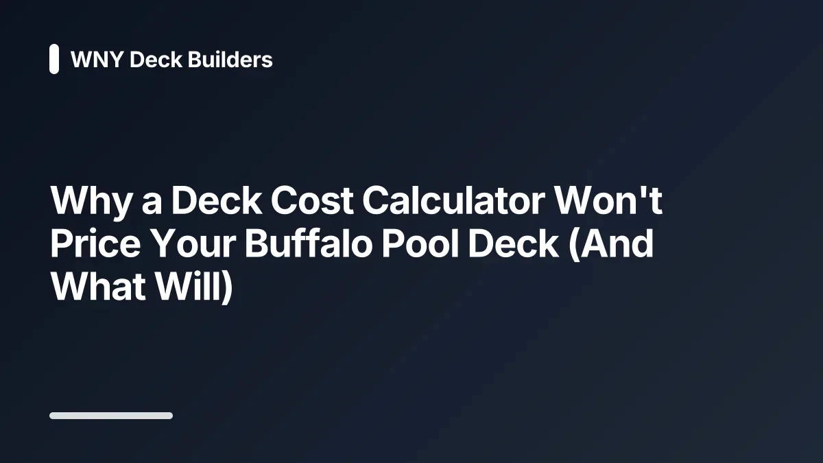 deck cost calculator