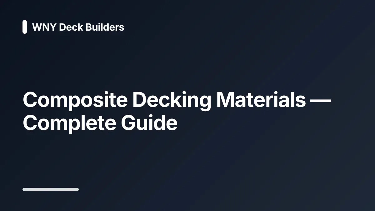 composite deck boards